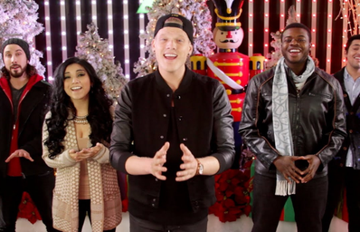 Pentatonix Christmas Songs Red Scarf 2022
