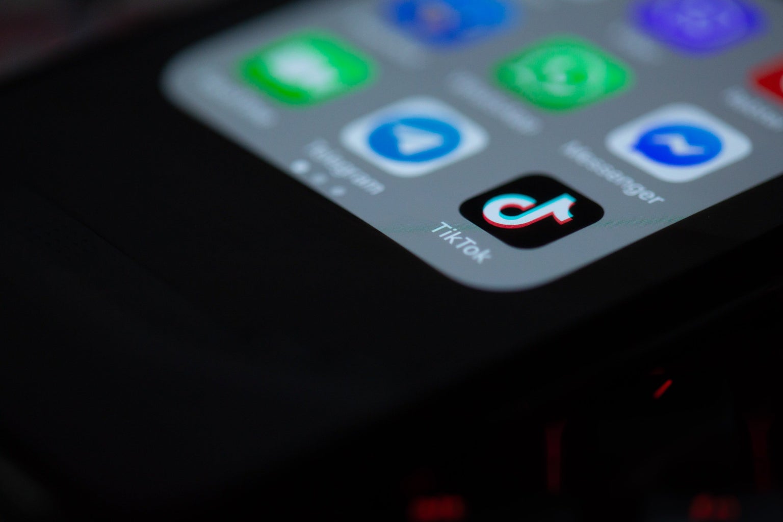 TikTok App on iPhone