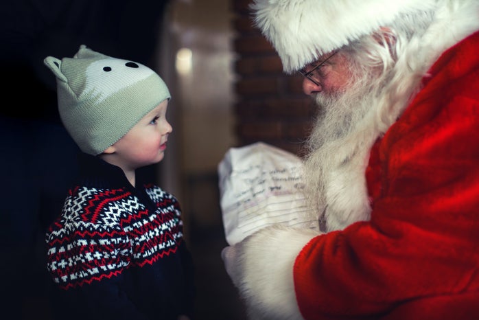Santa and young boy by Mike Arney?width=698&height=466&fit=crop&auto=webp