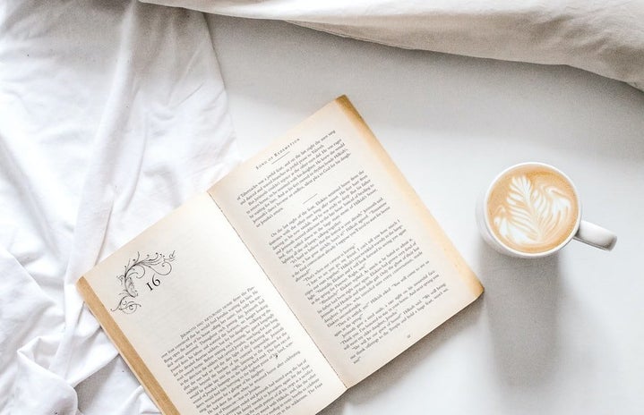 book with latte in bed by unsplash?width=719&height=464&fit=crop&auto=webp