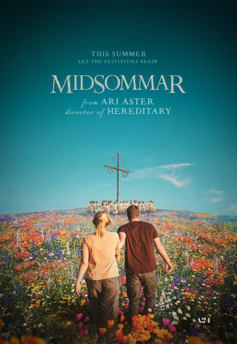 Midsommar movie poster, distributed by A24