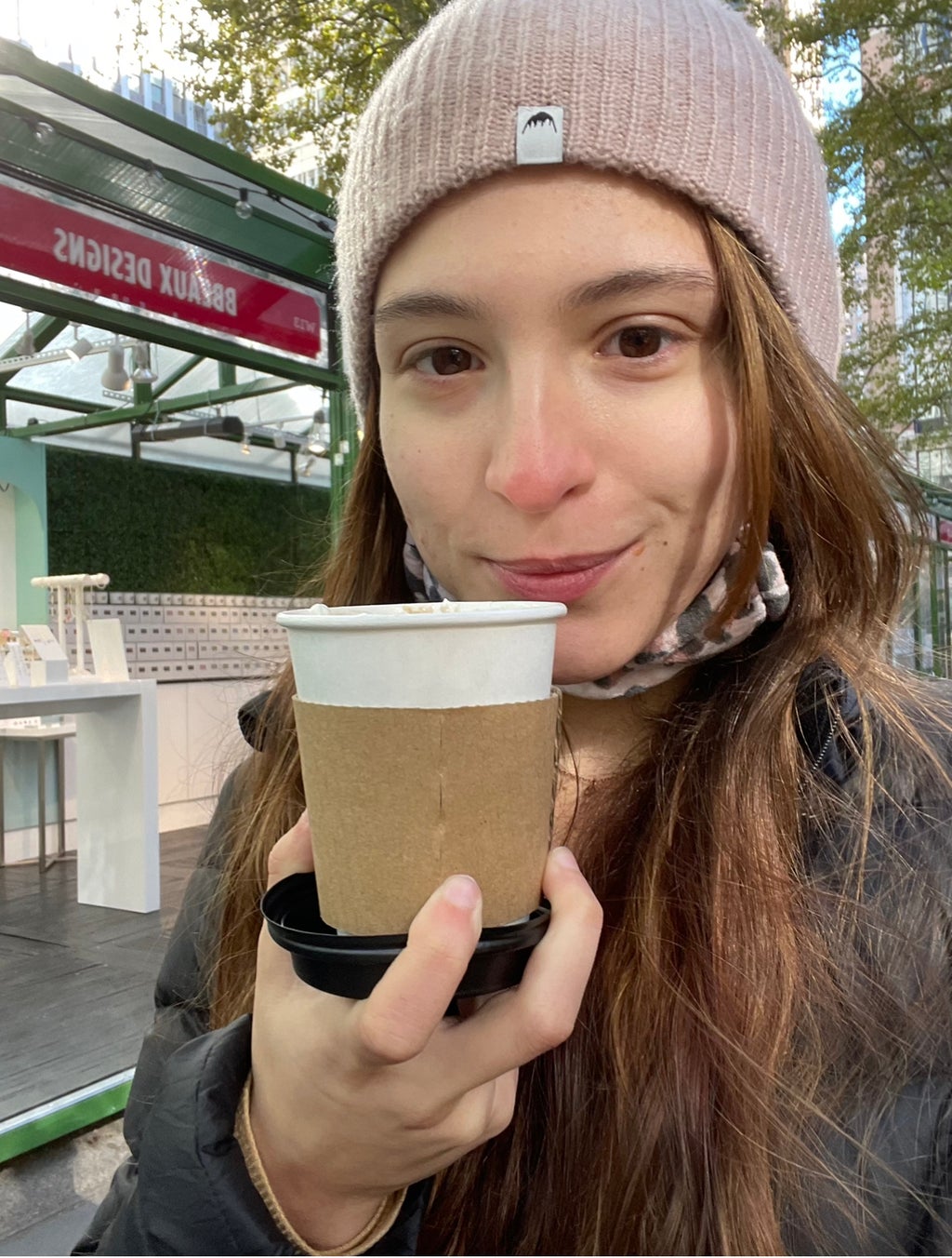 picture of me with hot chocolate