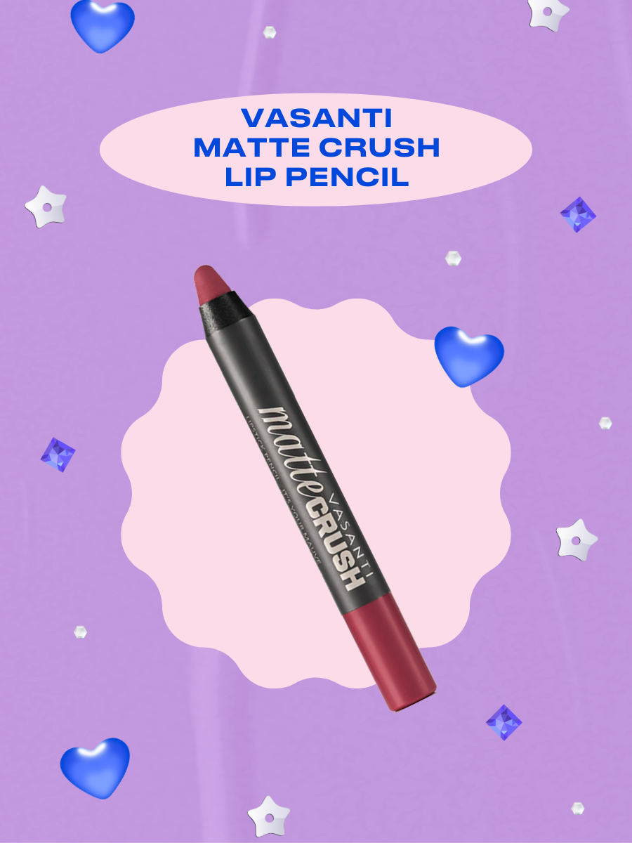 Vasanti Matte Crush Lip Pencil