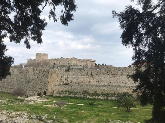 Rhodes Greece, castle