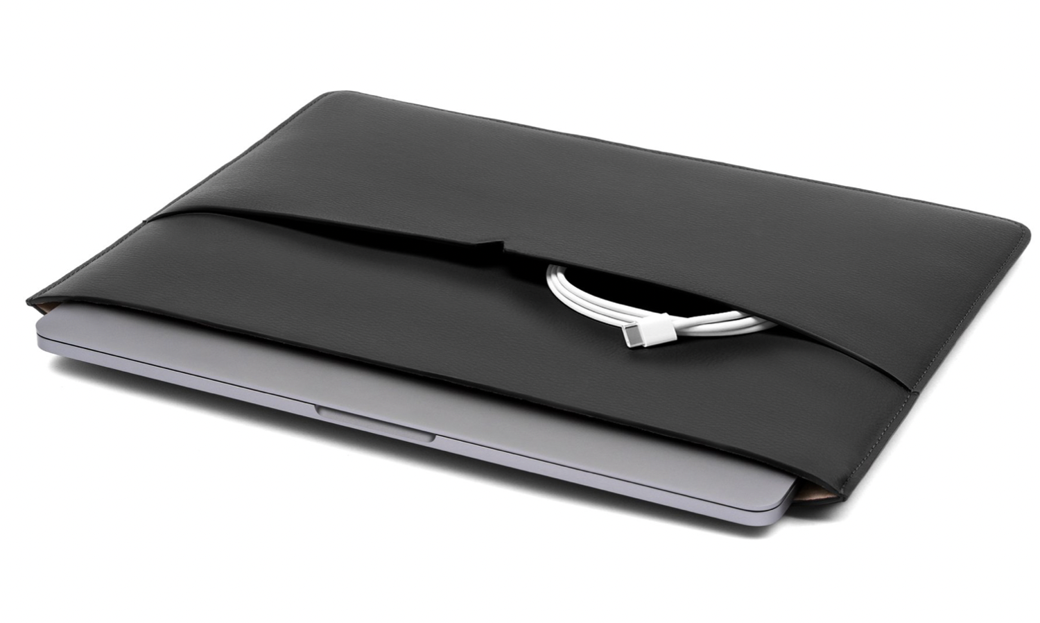 von Holzhausen black 13 inch macbook case
