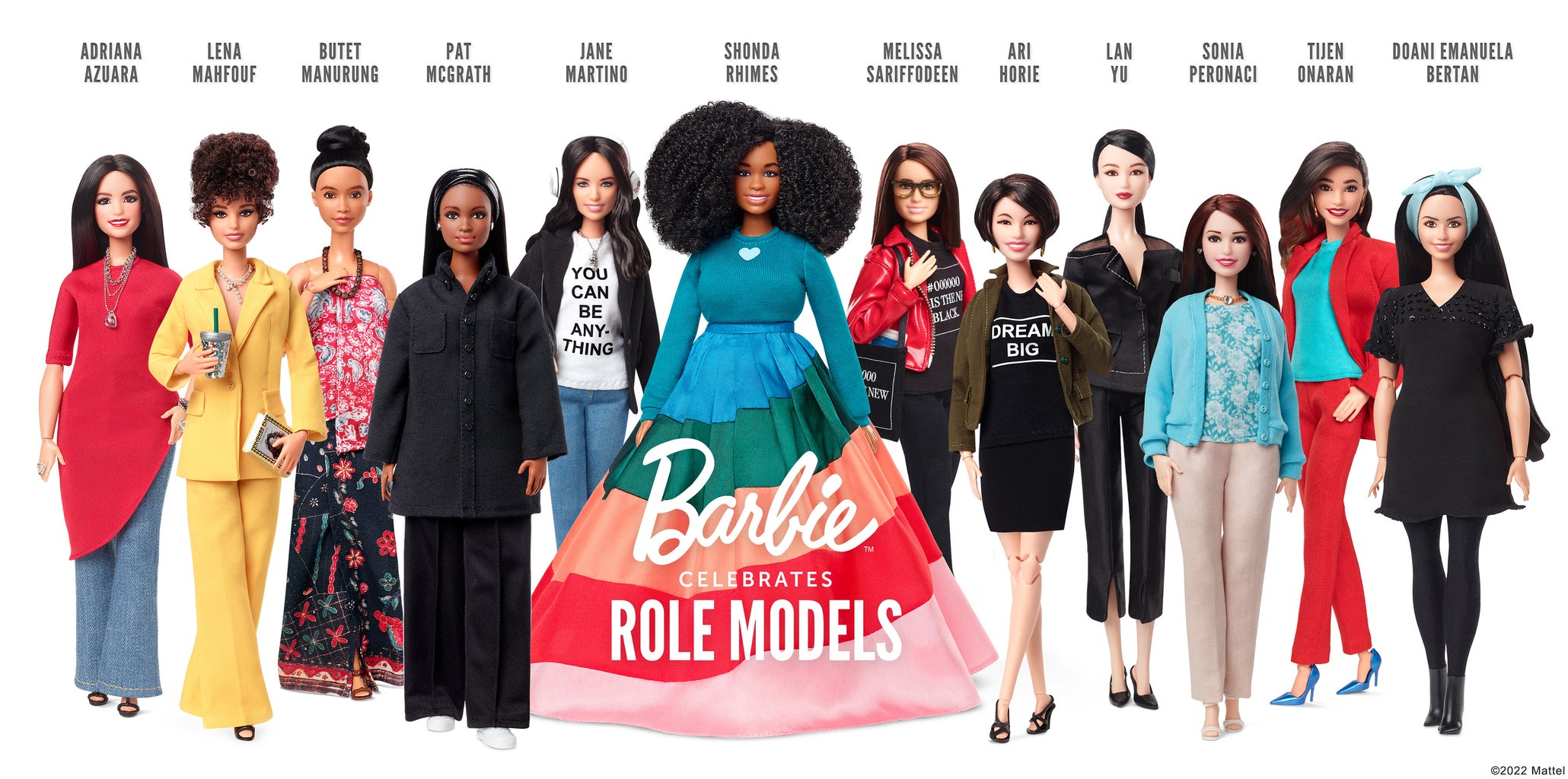 role model barbie collection