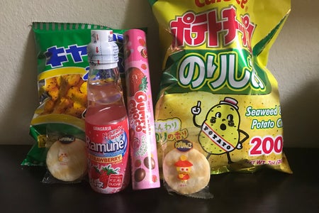 Japanese snacks