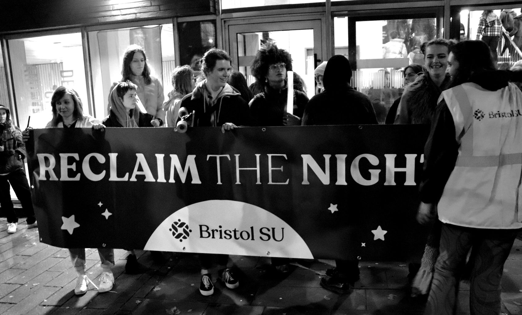 taken at the reclaim the night bristol march