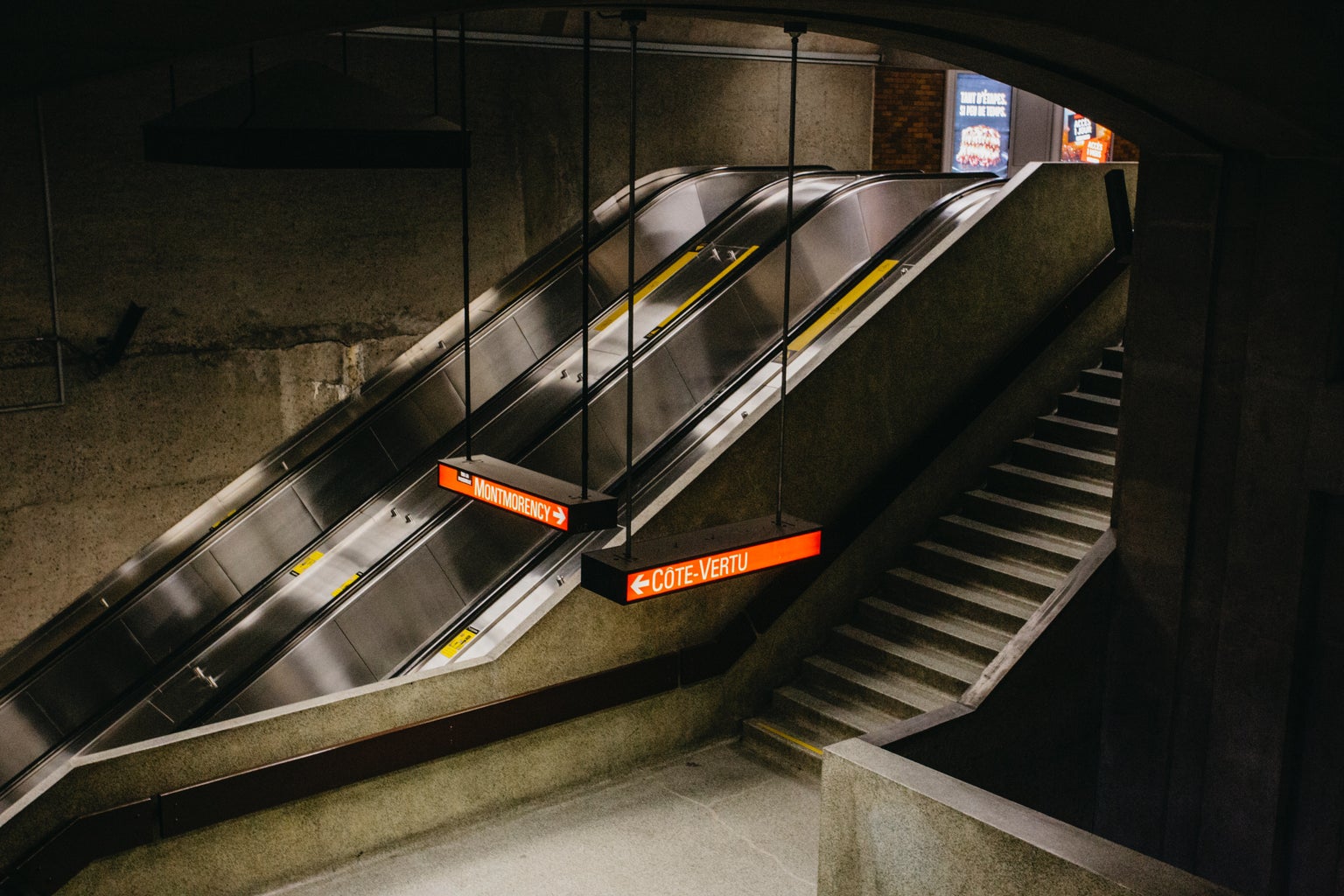 underground subway station