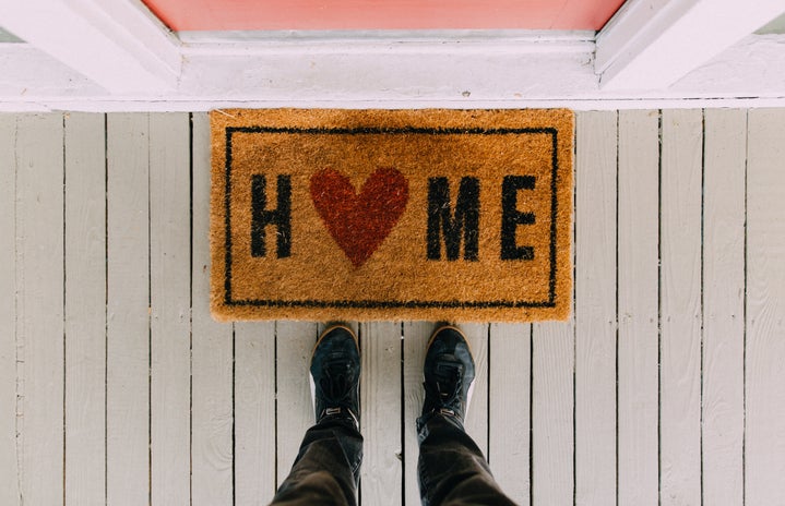 home doormat welcome sign by Kelly Lacy?width=719&height=464&fit=crop&auto=webp