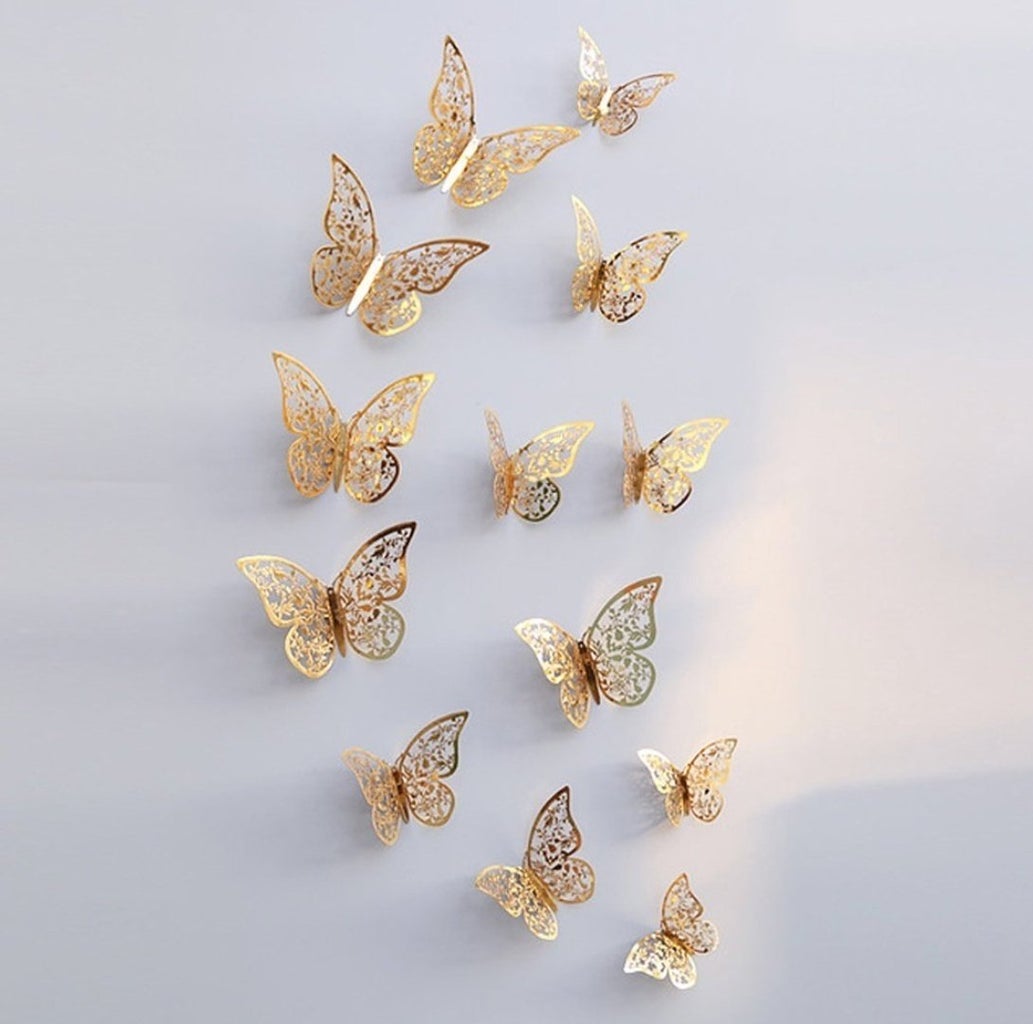 butterfly 3D wall stickers