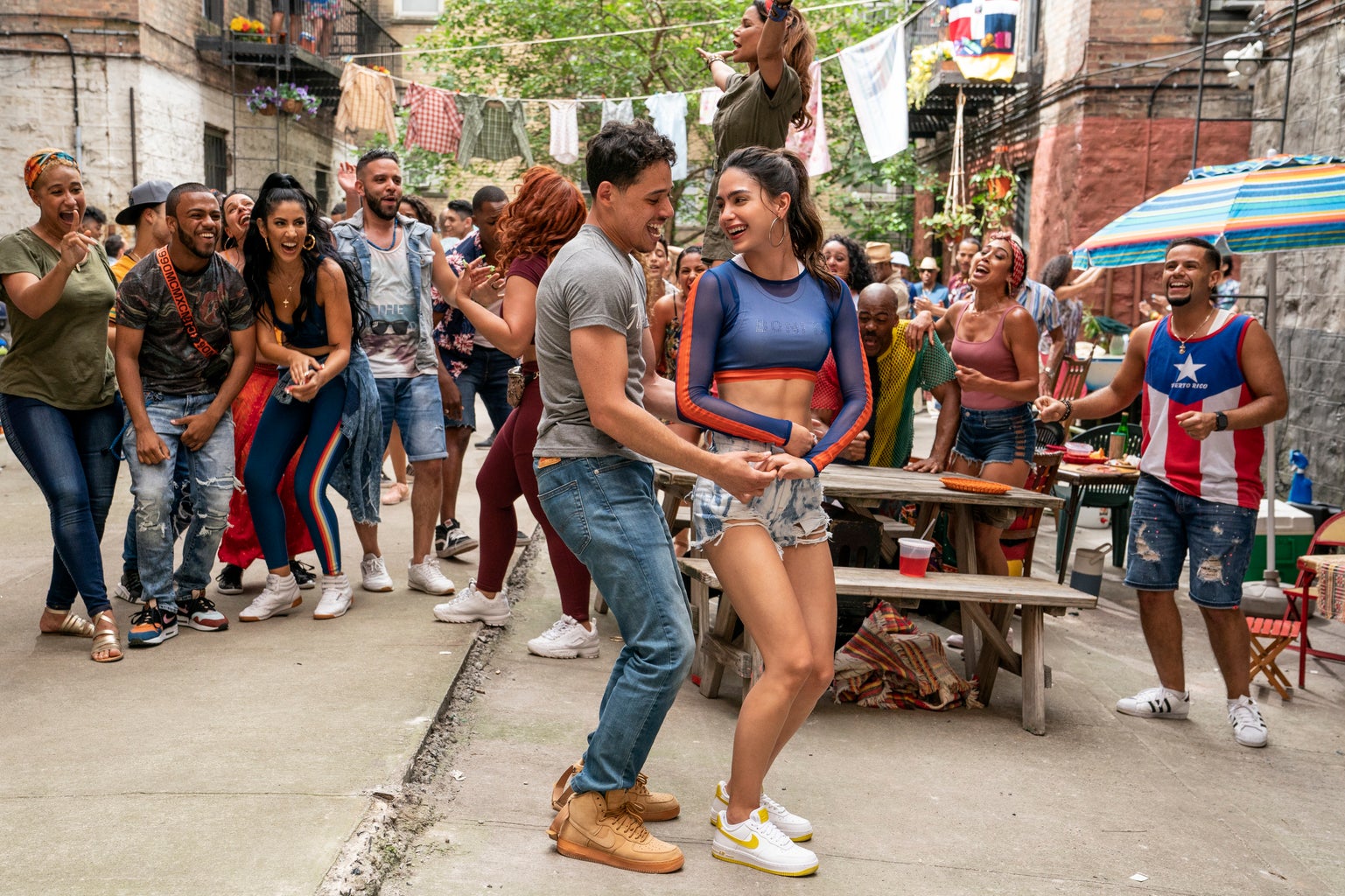 dancing scene from In The Heights