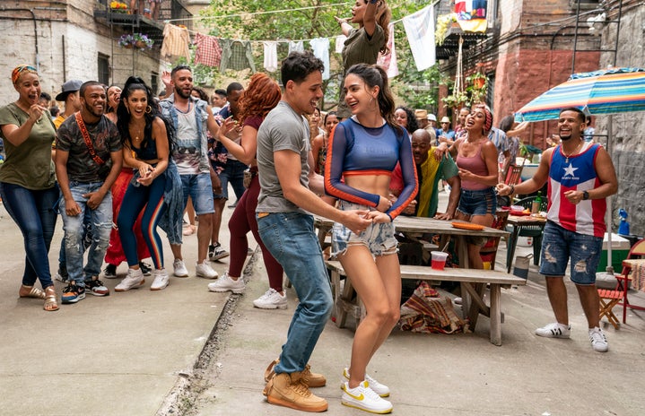 dancing scene from In The Heights