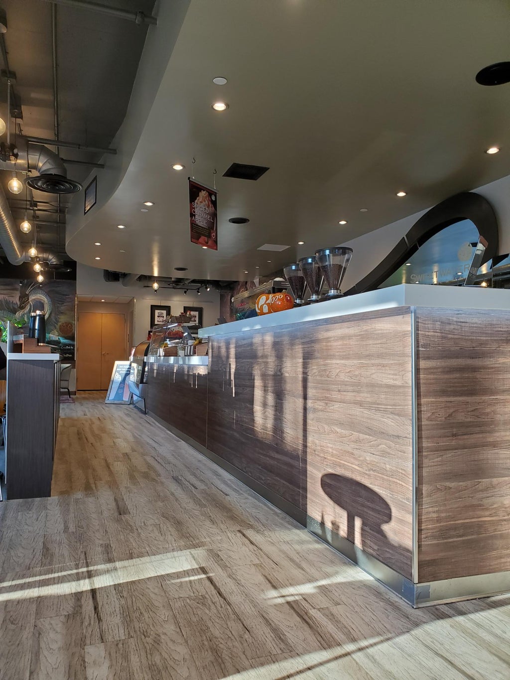 Interior of Sweetwaters Coffee & Tea in downtown Columbia, SC