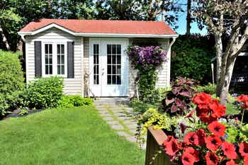 Small backyard building