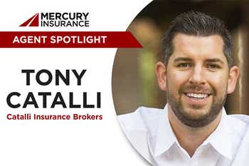 Mercury Insurance agent spotlight photograph of Tony Cattali