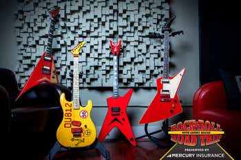 Sammy Hagar guitar collection