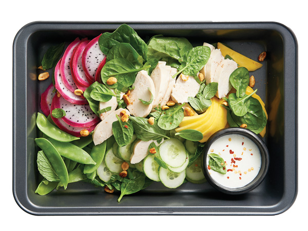 Asian Chicken Salad with Light Coconut Dressing  |  Hy-Vee