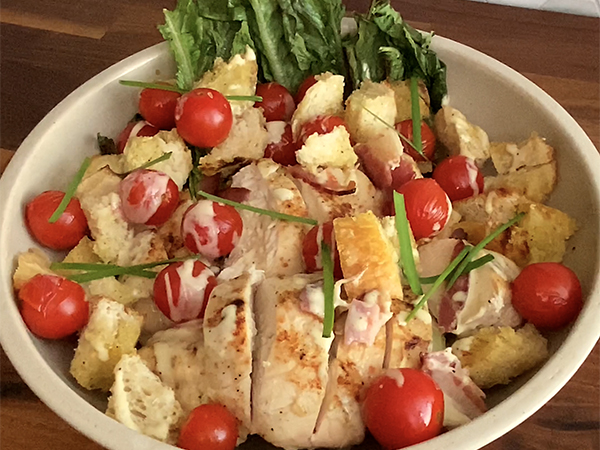 BLT Chicken Sheet Pan Salad  |  Hy-Vee