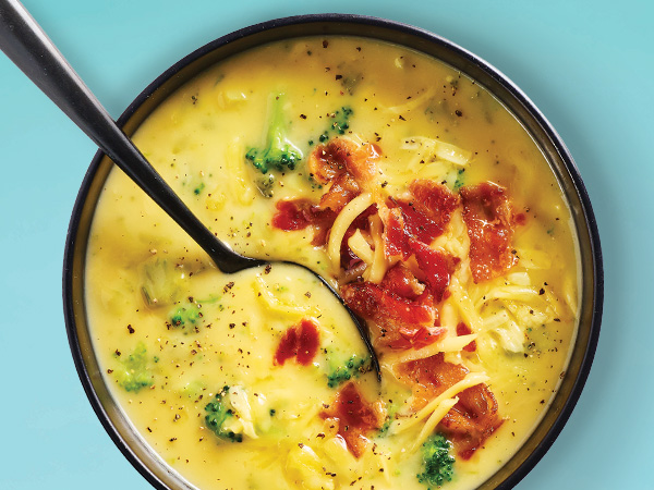 Cheesy Havarti and Broccoli Soup  |  Hy-Vee