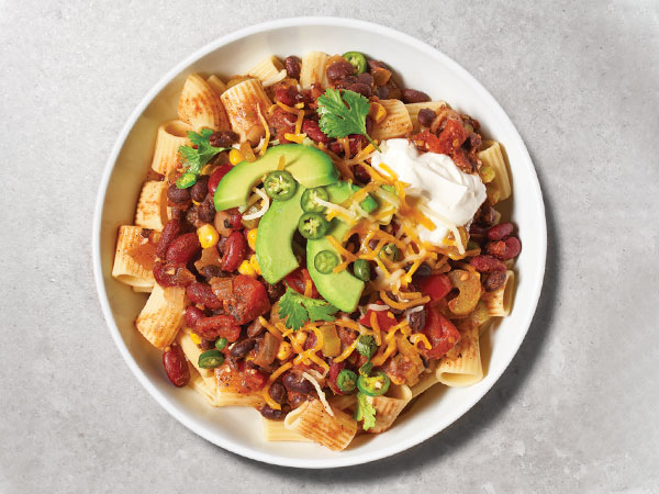 Bean and Corn Chili Pasta  |  Hy-Vee