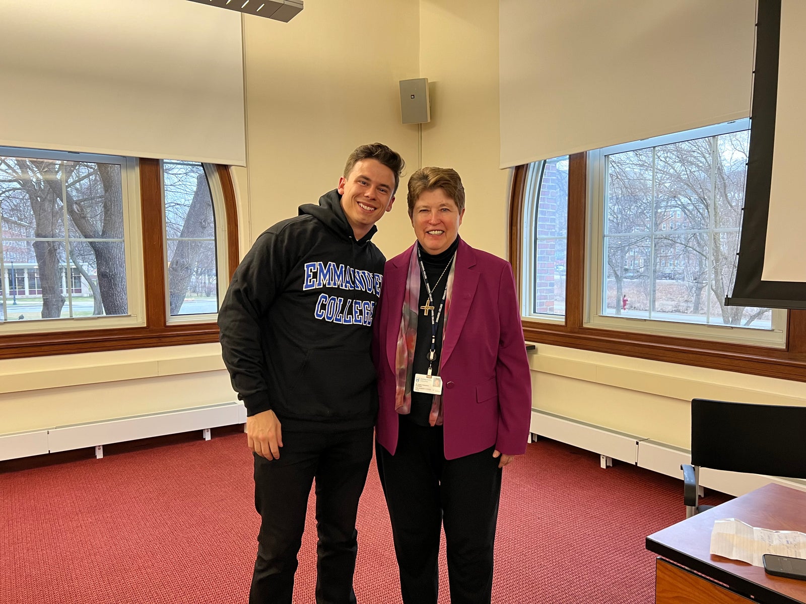 How Emmanuel College Alum Tyler Jackowski '19 G'20 combines teaching