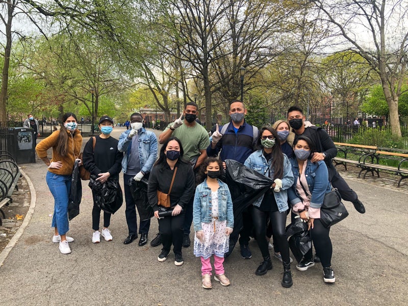 Park Cleanup group