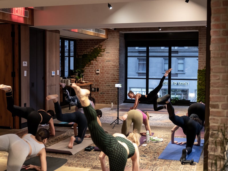 Yoga class