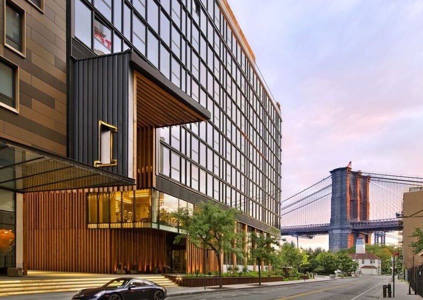 Entry to 1 Hotels Brooklynn Bridge