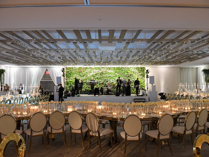 Wedding banquet setup