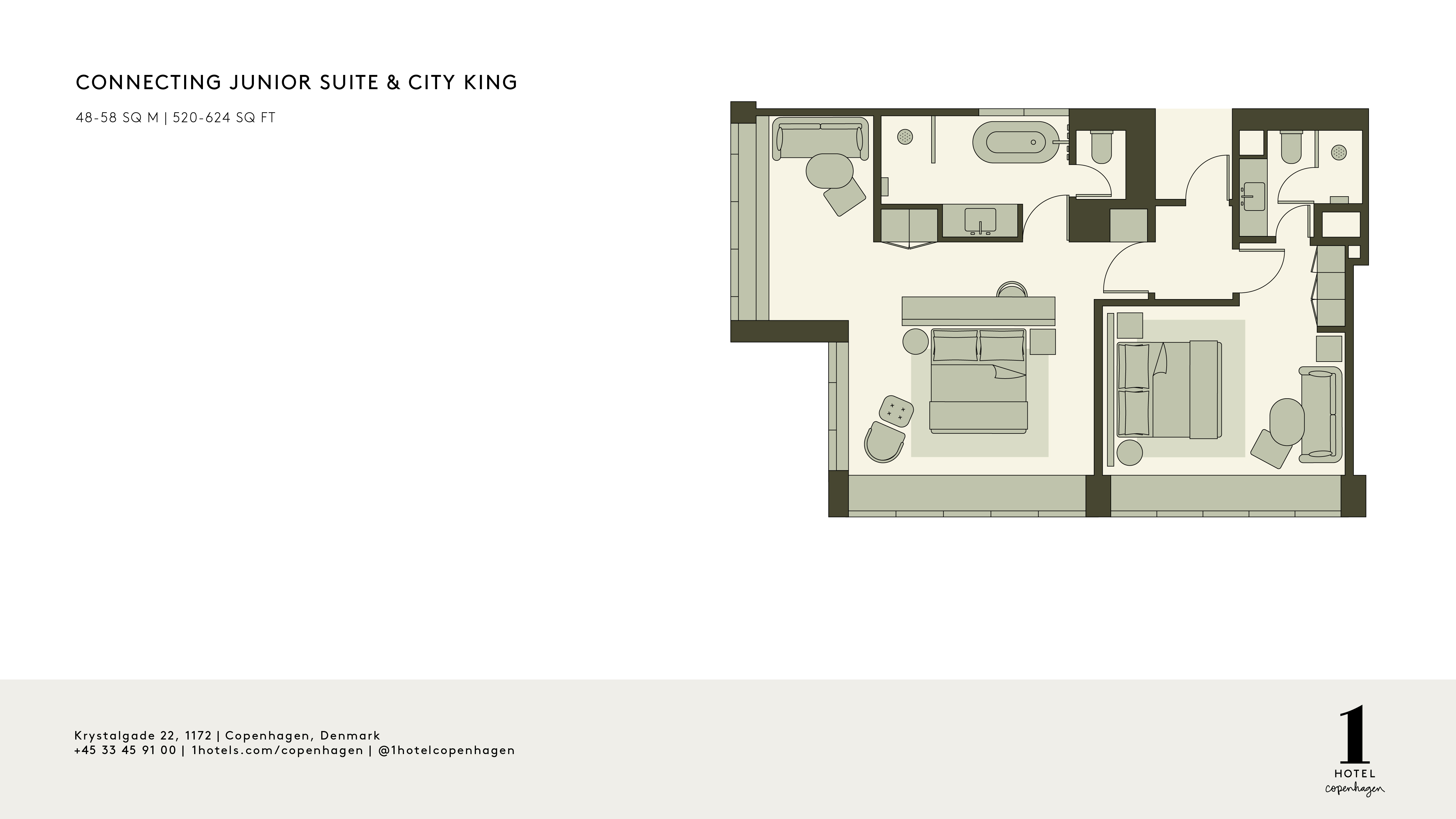 Connecting Room Floorplan