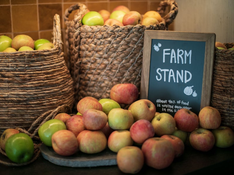 Lobby farmstand