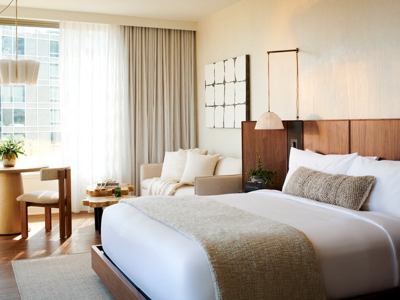 View of space needle room