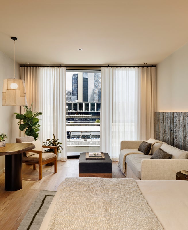 River King Room Toward window