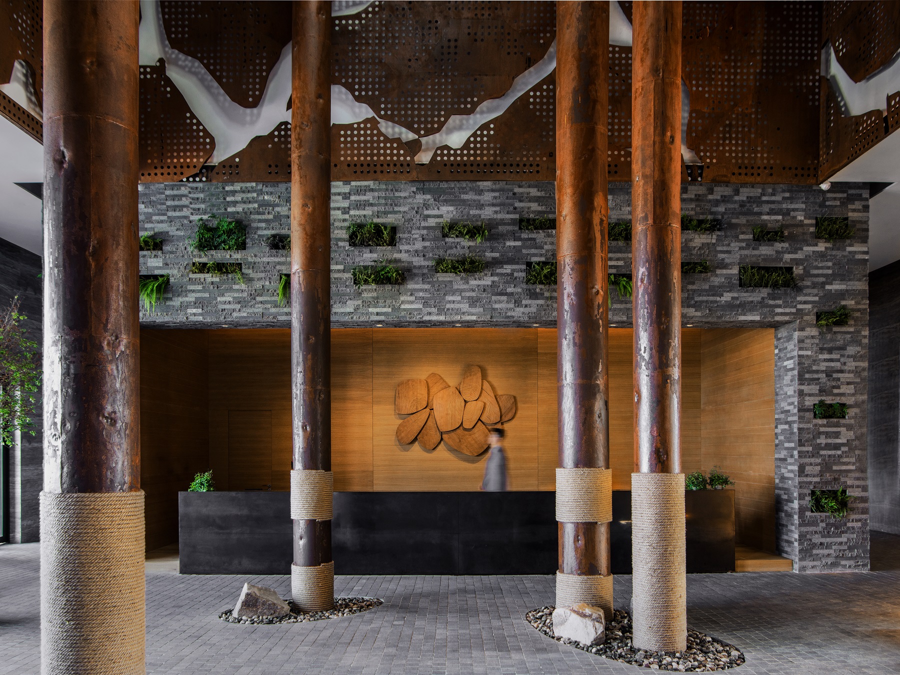 Front desk at the lobby 