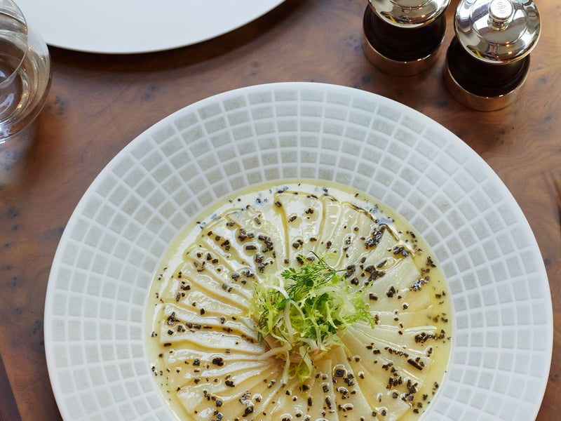 Black truffle & Barigoule dressing Dovetale