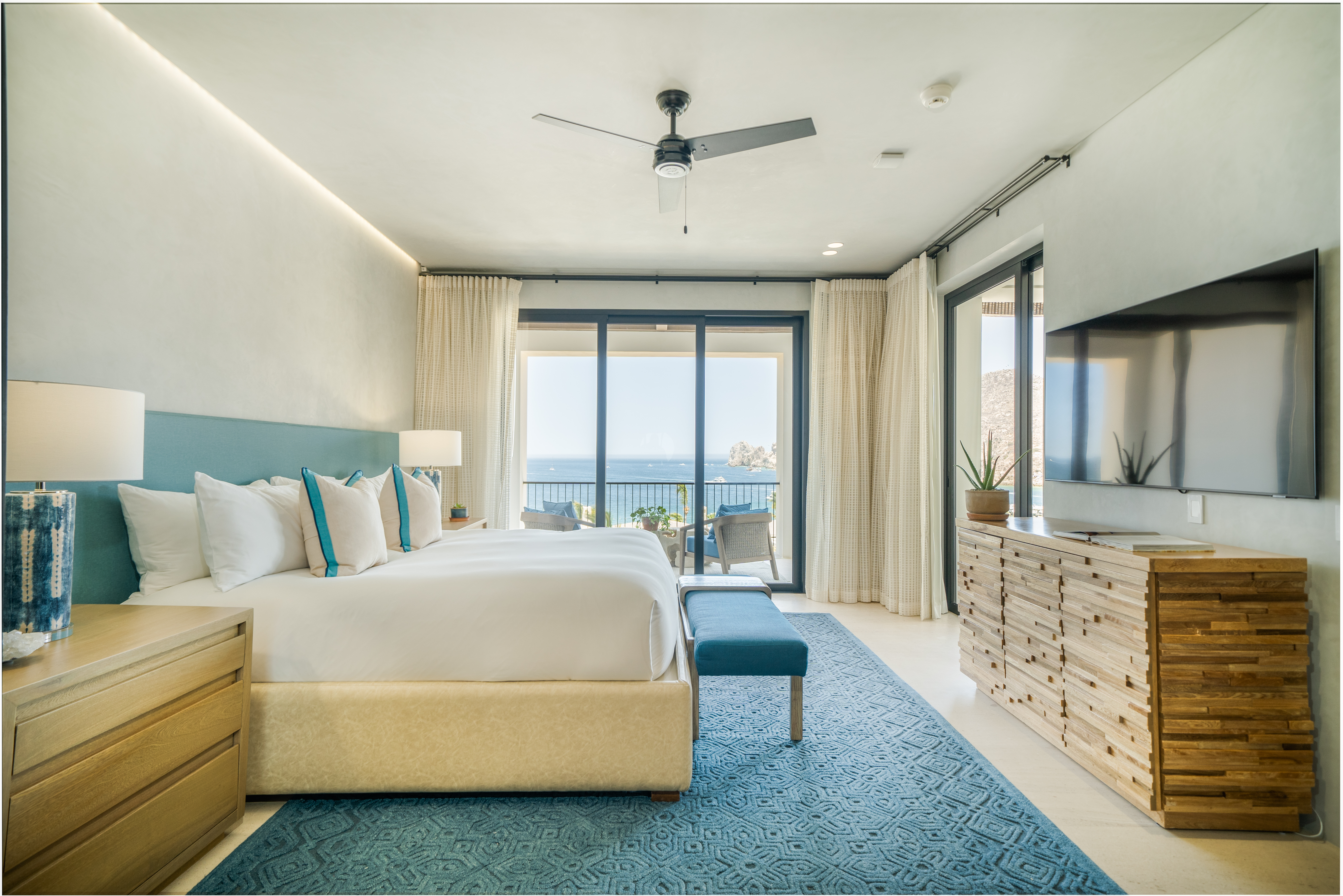 1 Homes Cabo four bedroom ocean bedroom view