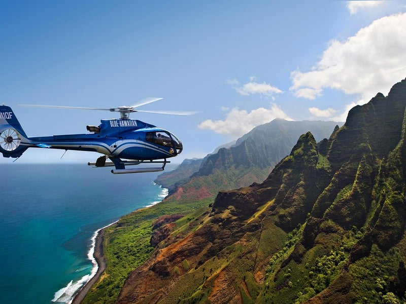 Blue Hawaiian Helicopter