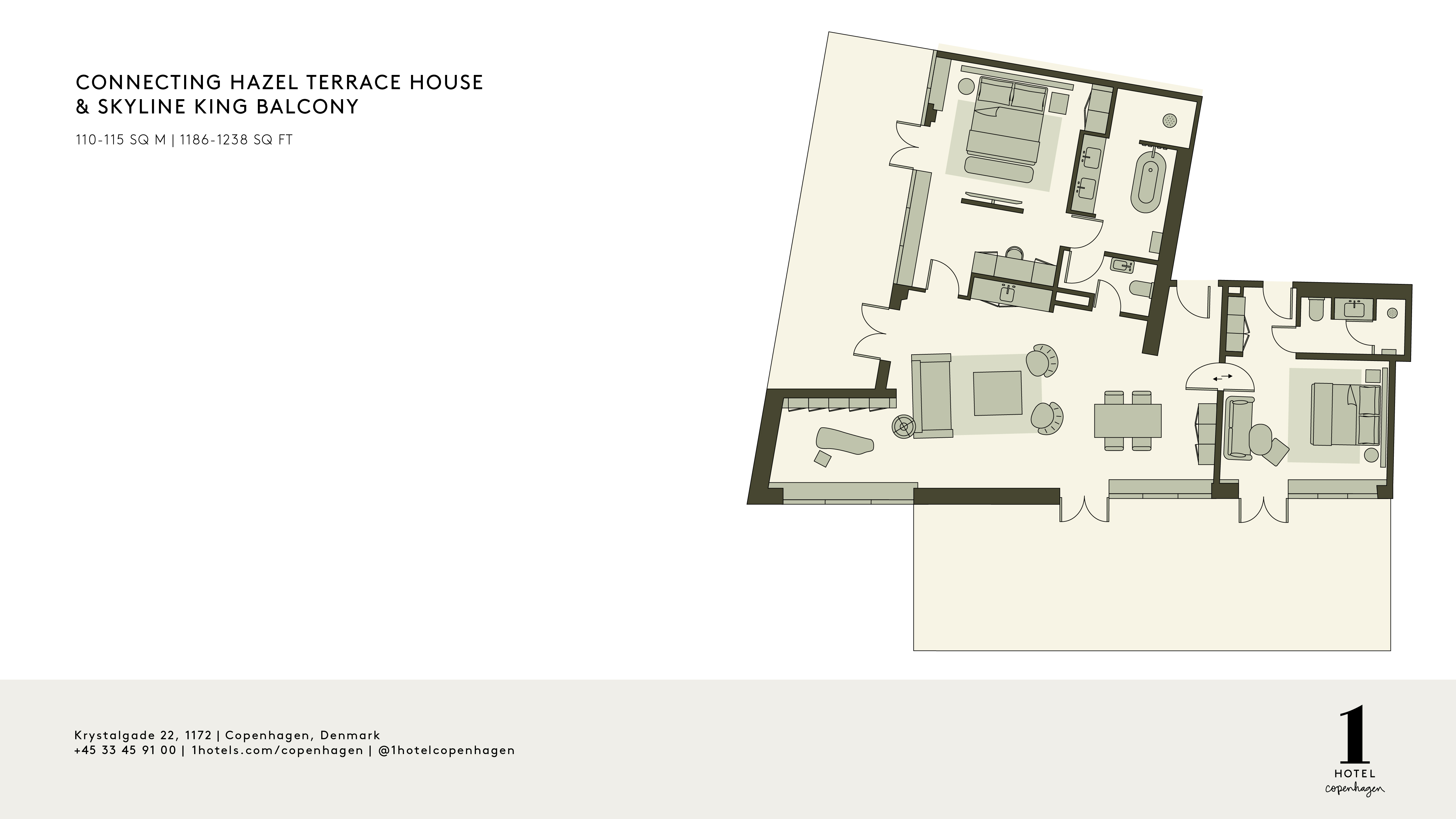 Connecting Room Floorplan