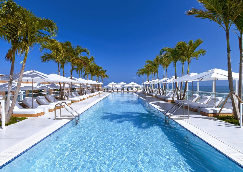 Rooftop pool