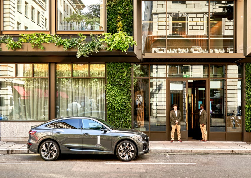 Exterior street view of 1H Mayfair