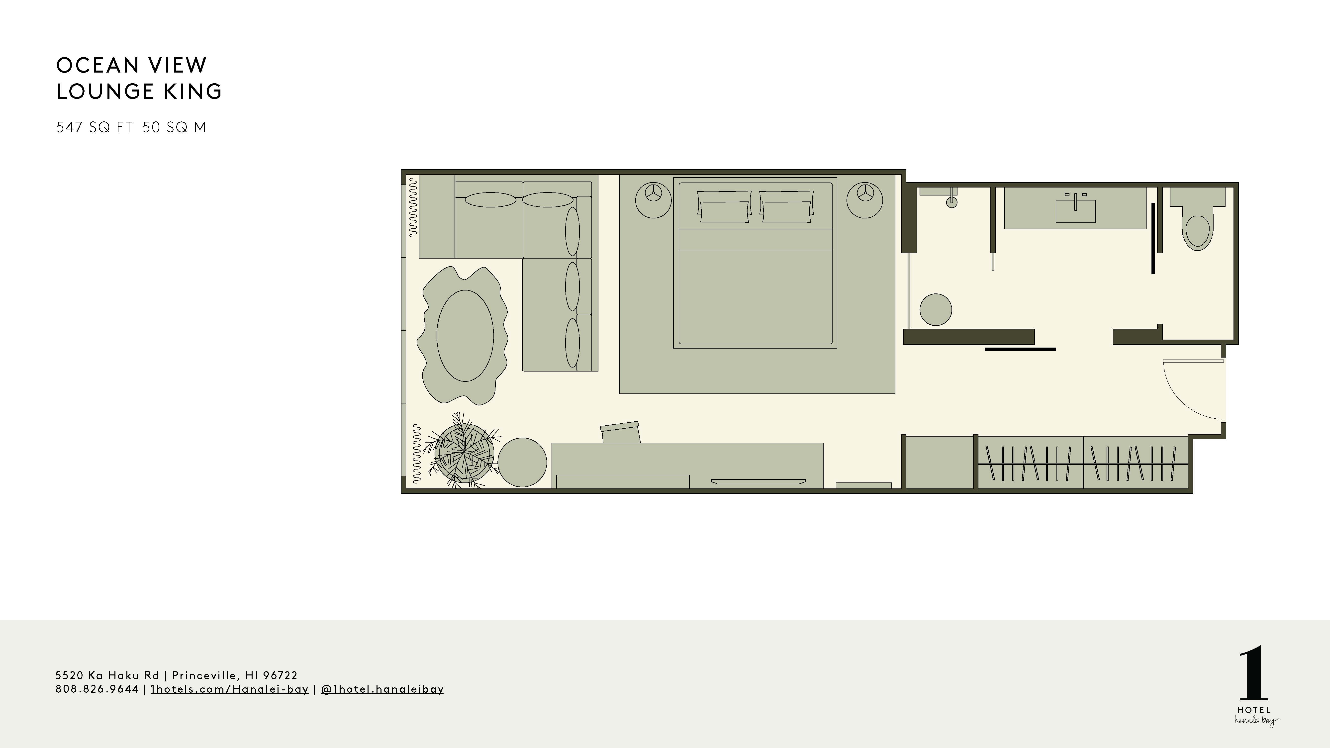 Ocean View Lounge King