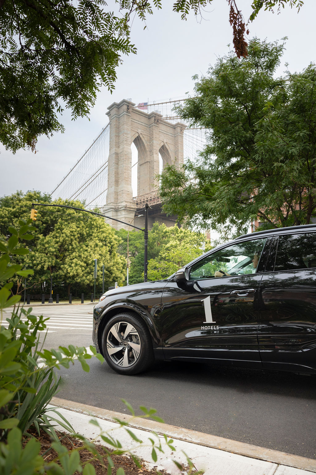 Audi fully electric e-tron house car