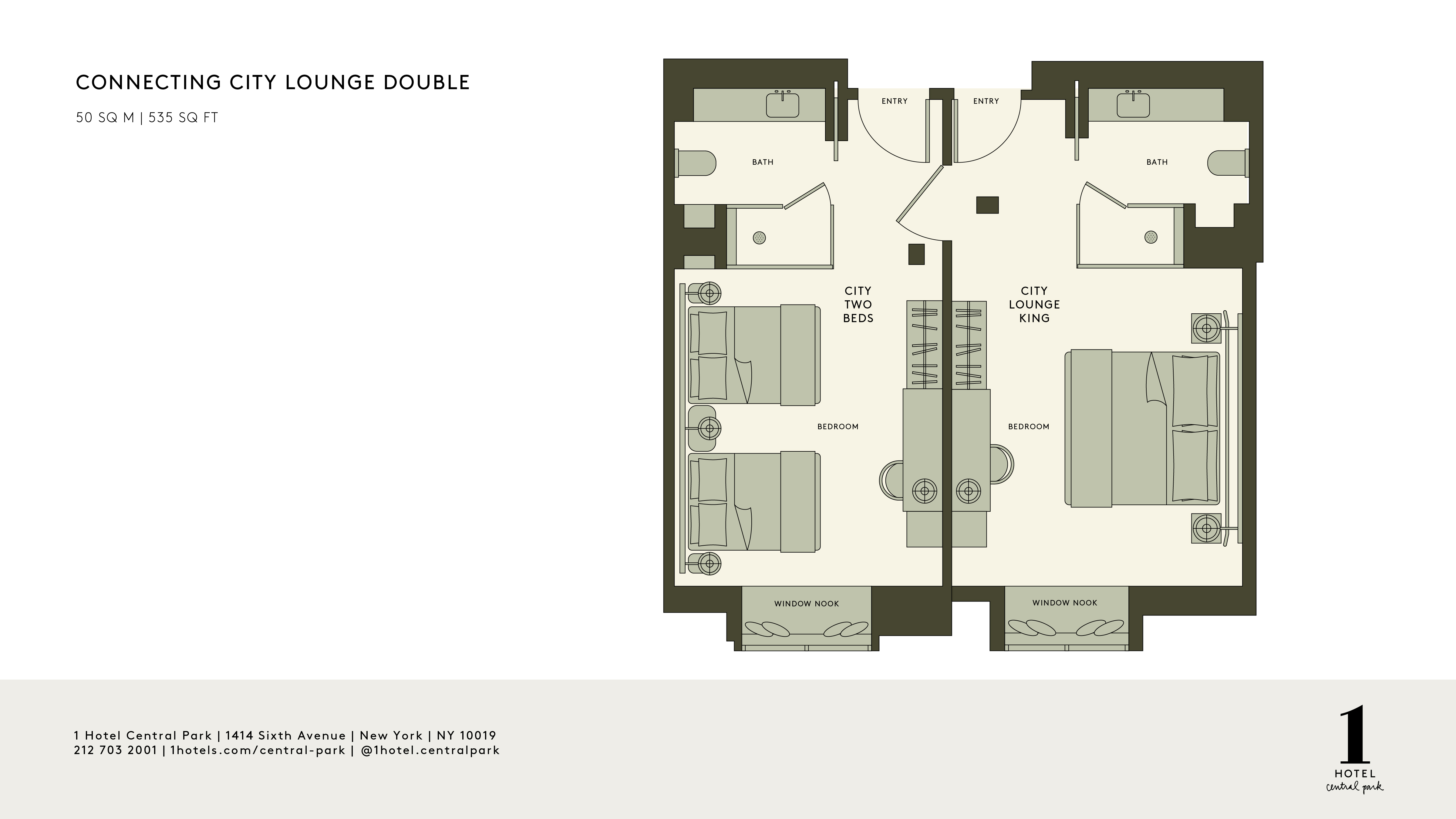 Connecting City Lounge Double