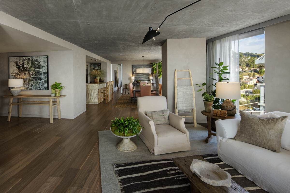 Soggiorno open concept