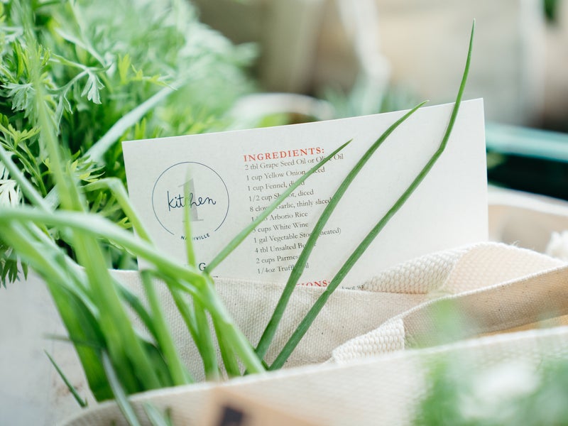 Farm fresh herbs & vegetables