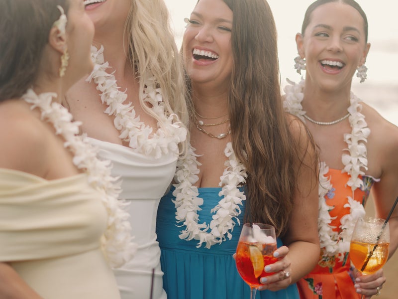 Ladies having drinks