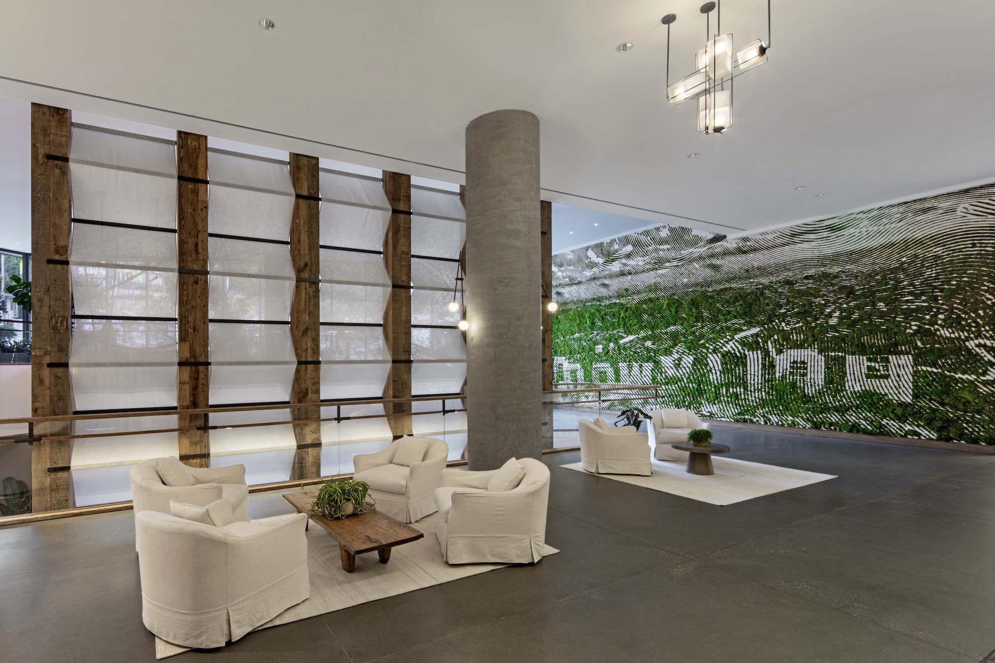 Seating area at 1 Hotel Westhollywood