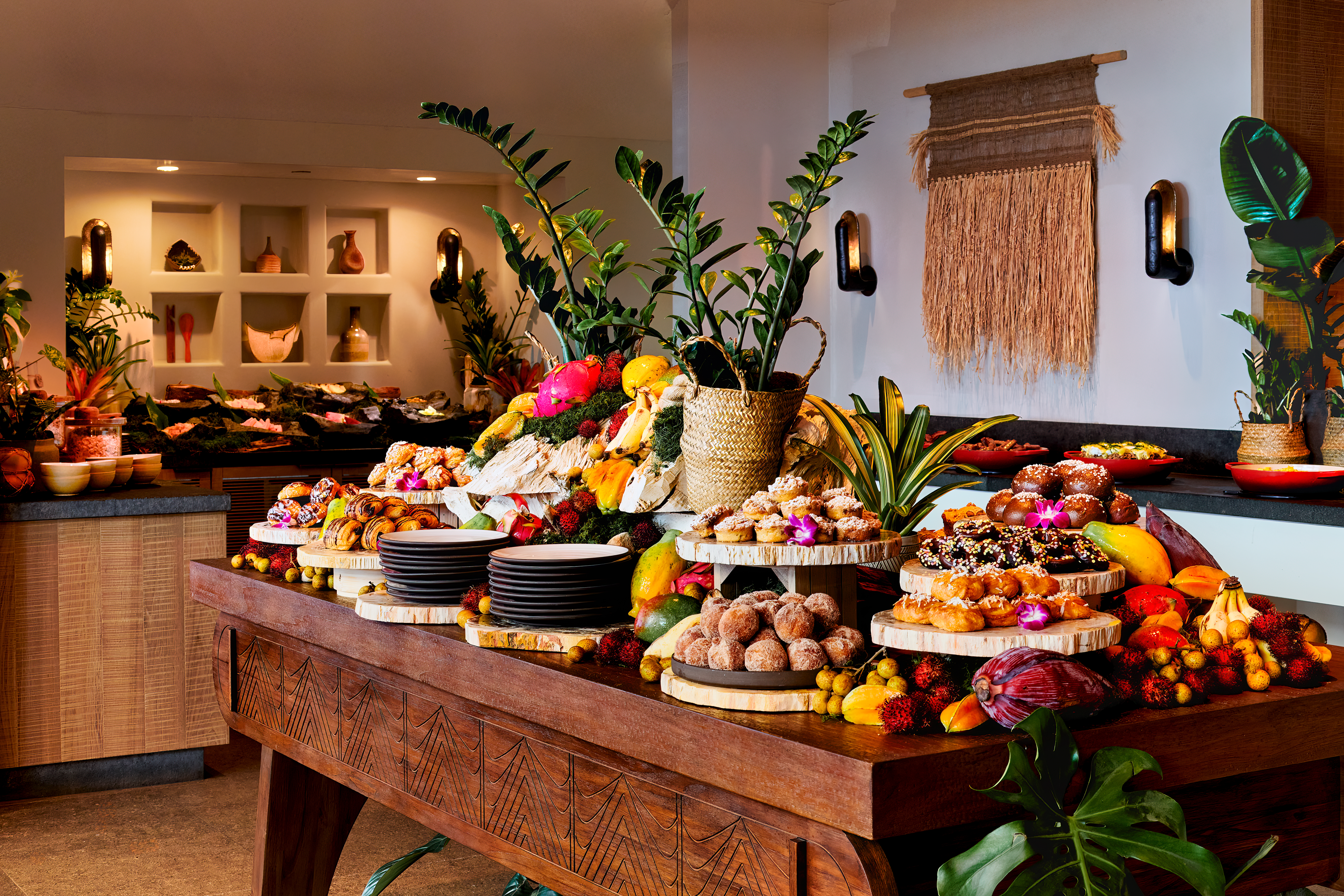 buffet de petit-déjeuner