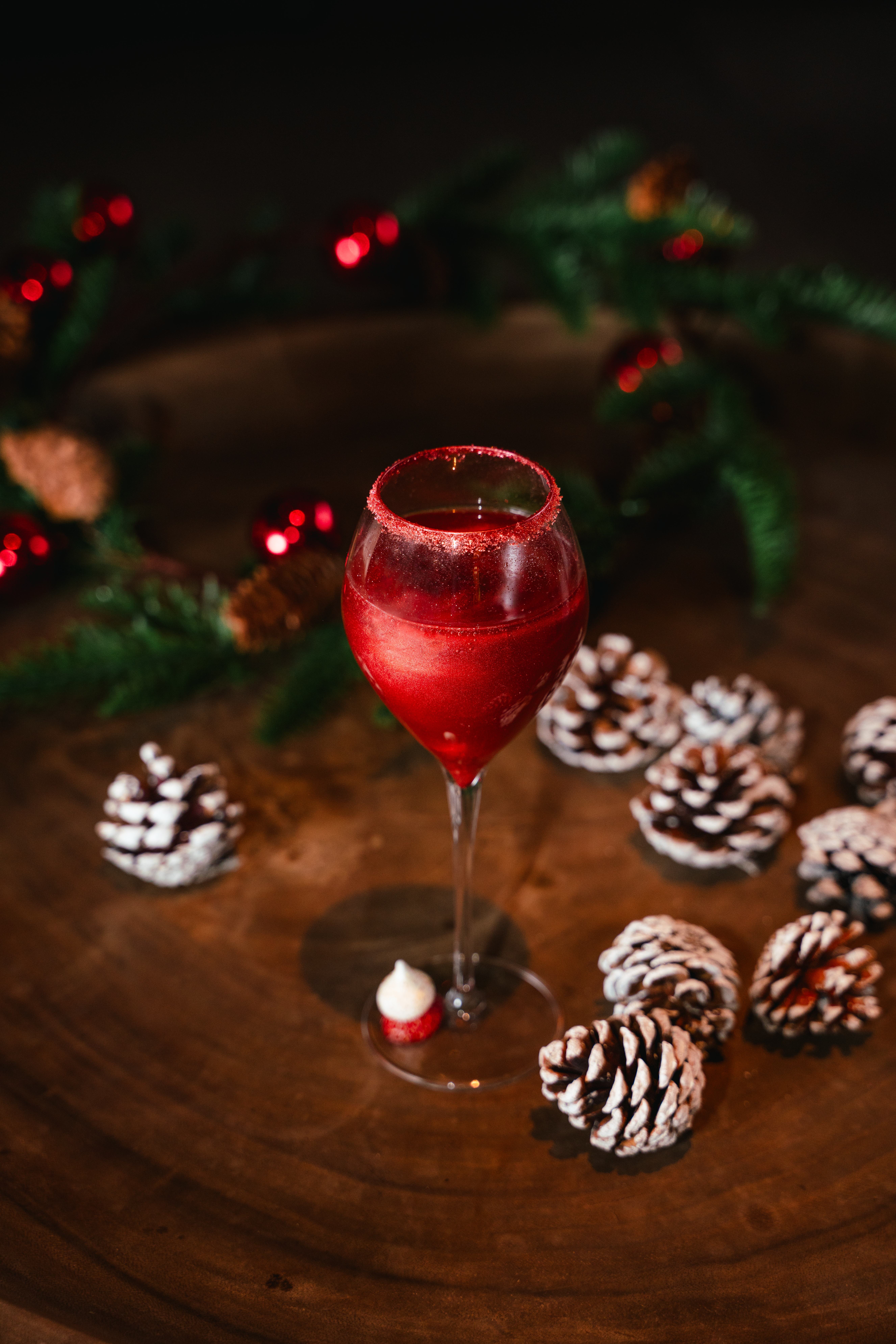 festive cocktail